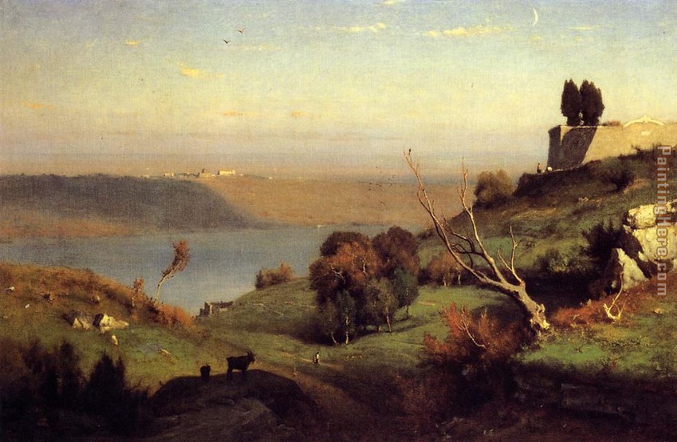 Castel Gandolfo painting - George Inness Castel Gandolfo art painting